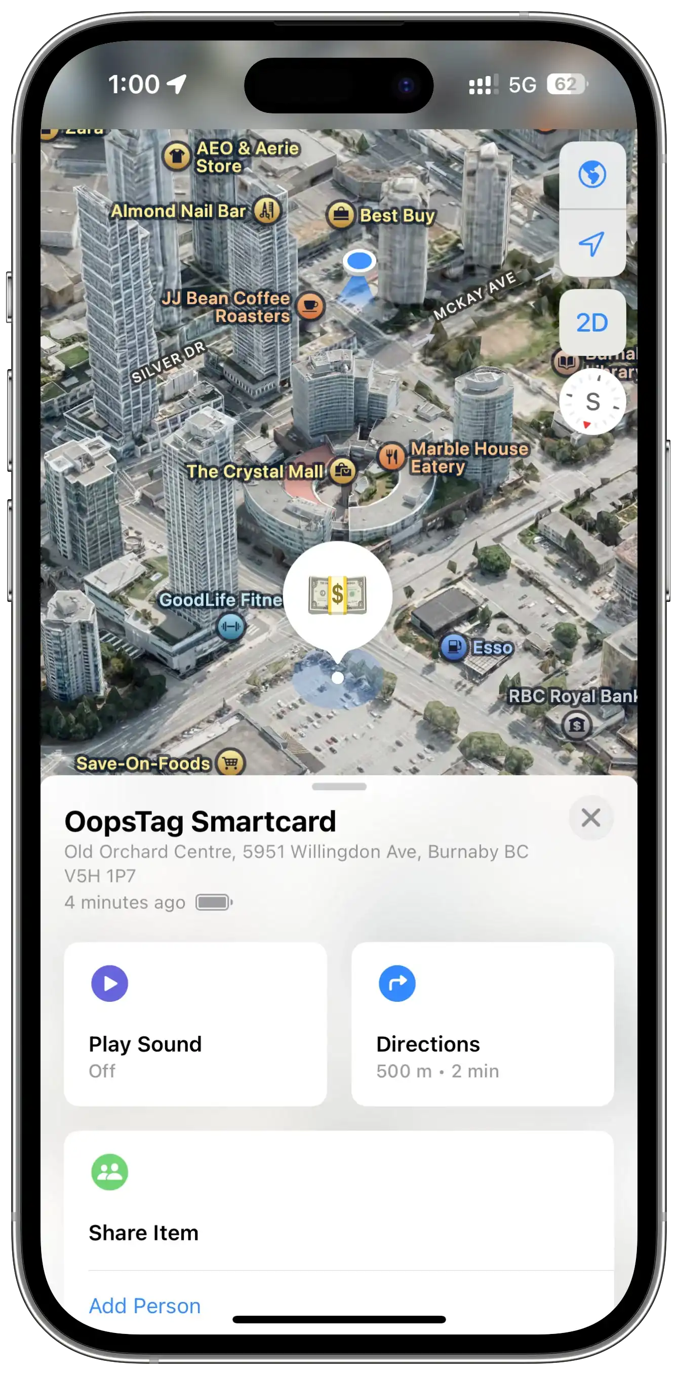 OopsTag Smartcard V2